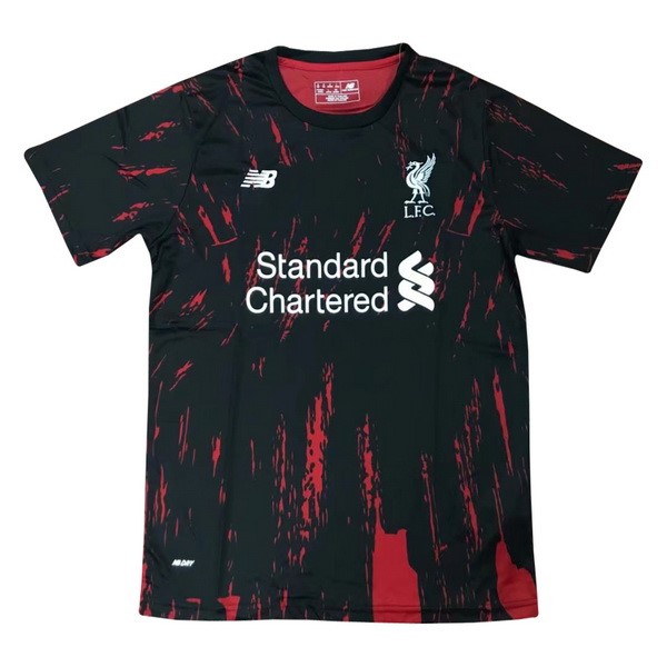 Trainingsshirt Liverpool 2019-20 Schwarz Rote Fussballtrikots Günstig